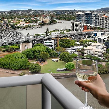 Amazing River View - 3 Bedroom Apartment - Brisbane Cbd - Netflix - Fast Wifi - Carpark エクステリア 写真